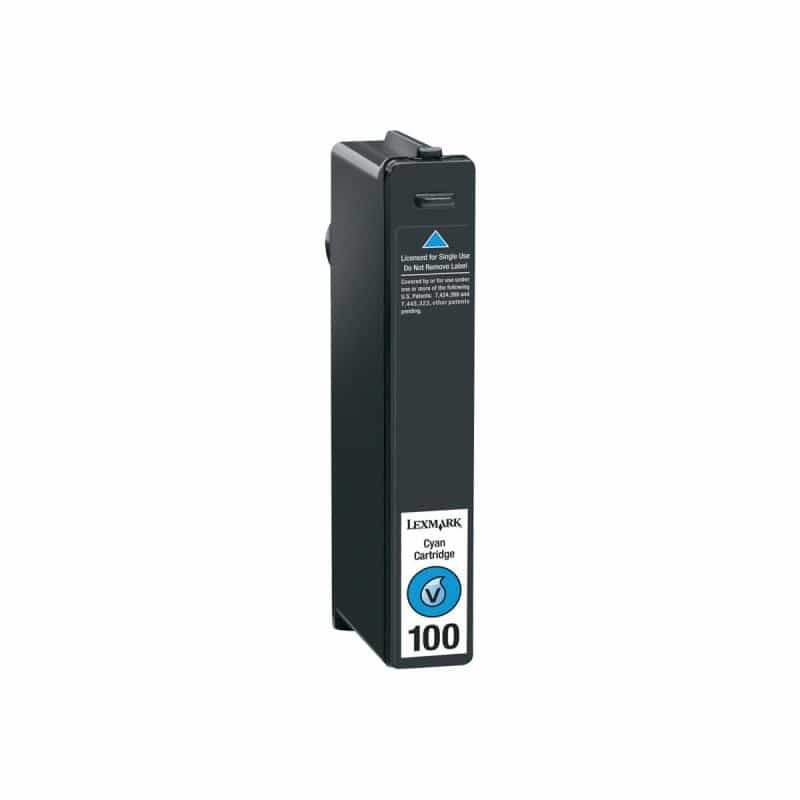 LEXMARK Cartridge No. 100 Cyan Tintenpatrone LCCP, LRP