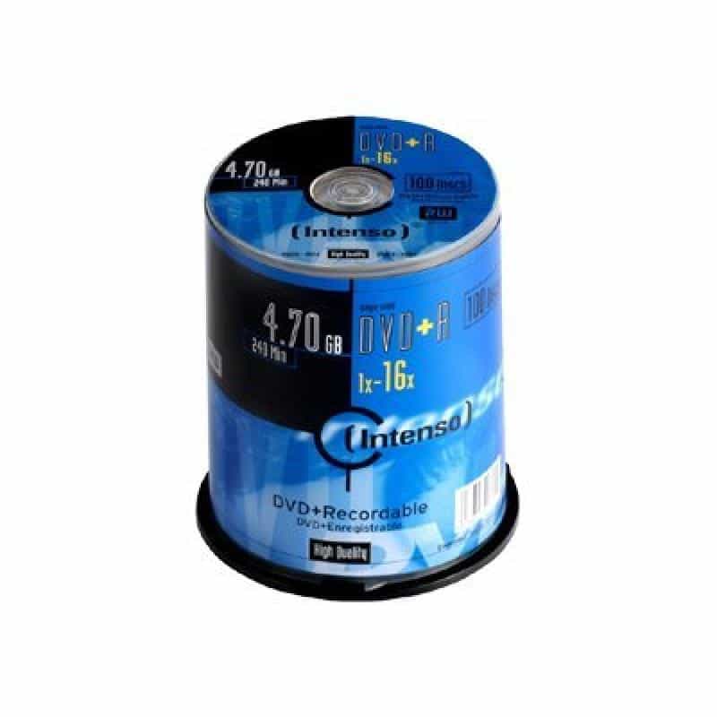 DVD+R 16x CB 4,7GB Intenso 100St DVD+R 16x CB 4,7GB Intenso 100St