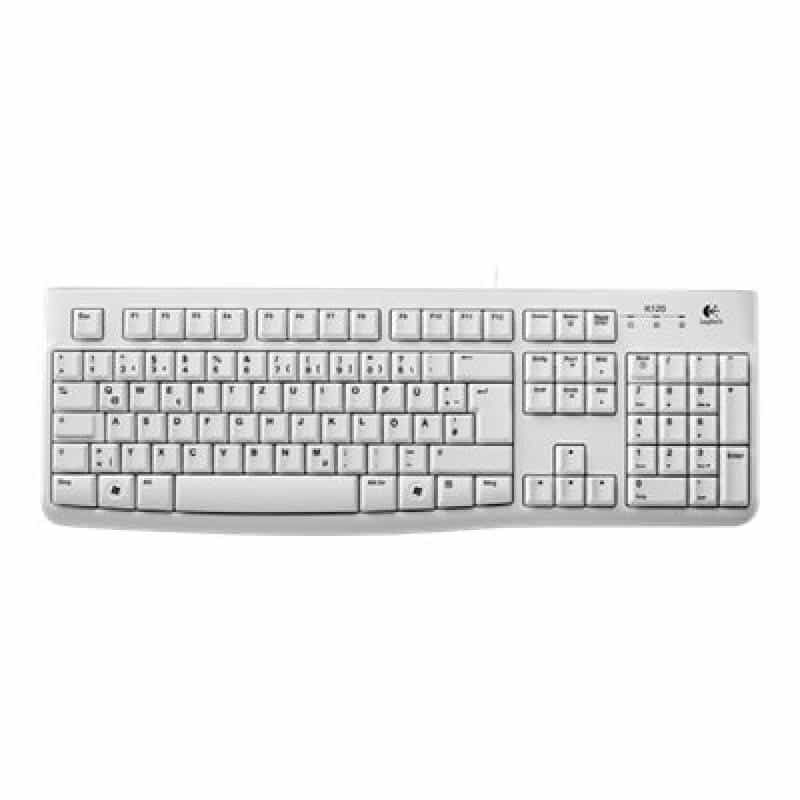 LOGITECH for Business Keyboard K120 white (DE)