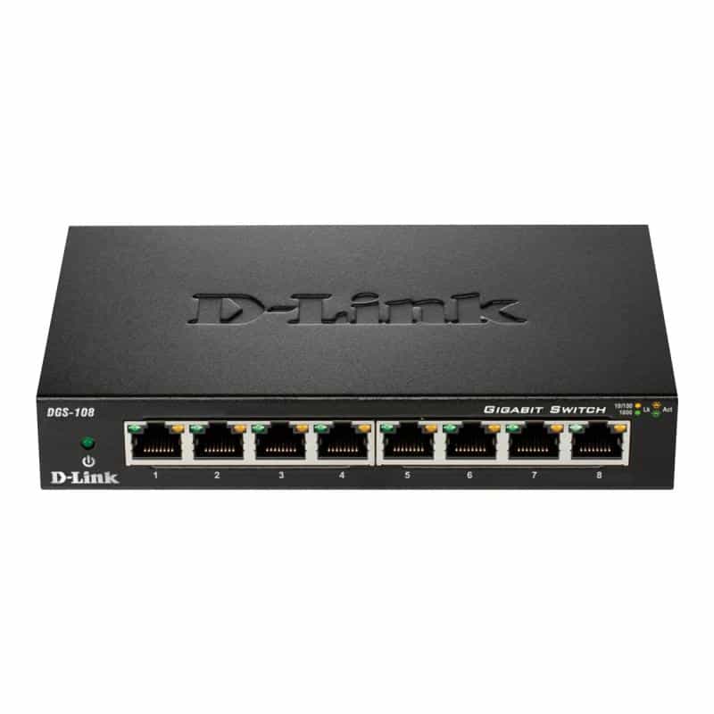 D-LINK 8-Port Layer2 Gigabit Switch D-LINK 8-Port Layer2 Gigabit Switch