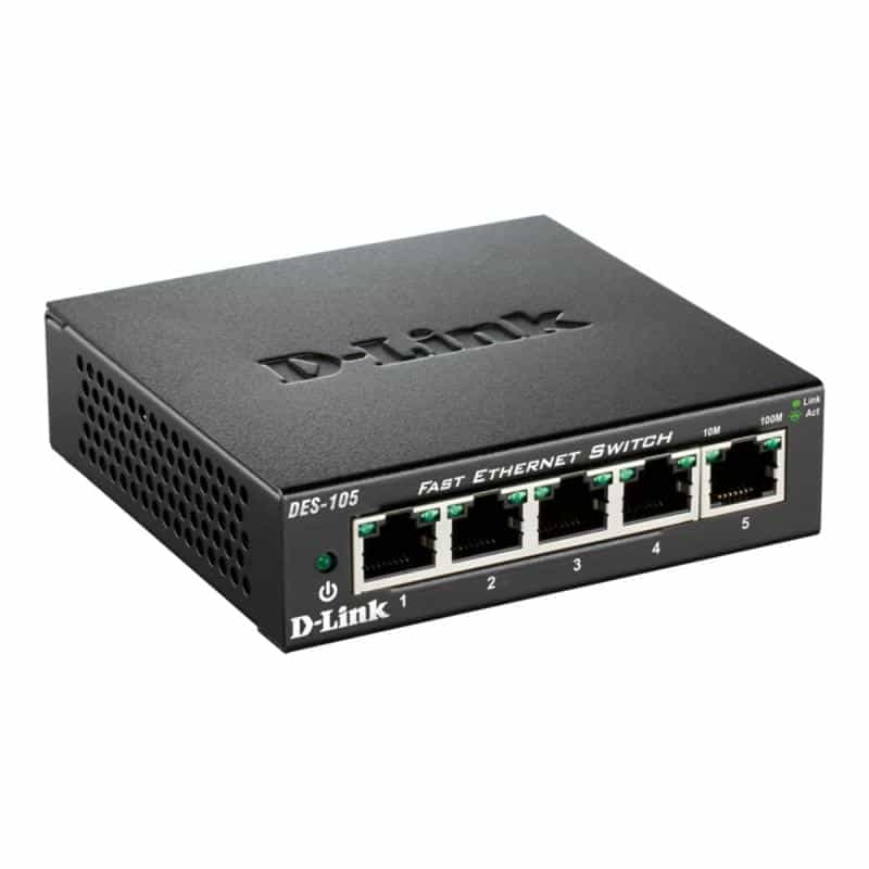 D-LINK 5-Port Layer2 Fast Ethernet Switch