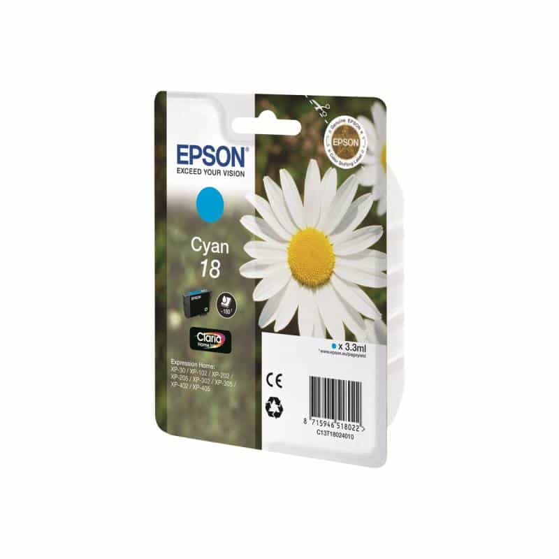 EPSON 18 Cyan Tintenpatrone