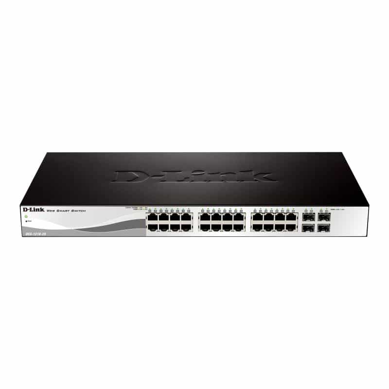 D-LINK Switch / Smart Switch 24x10/100/1000TX 4