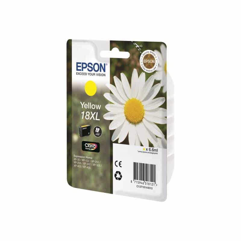 EPSON 18XL XL Gelb Tintenpatrone