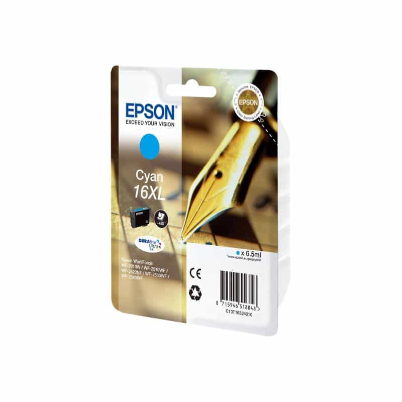 EPSON 16XL XL Cyan Tintenpatrone