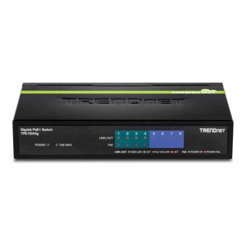 TRENDNET 8-PORT GREENNET GIGABIT POE