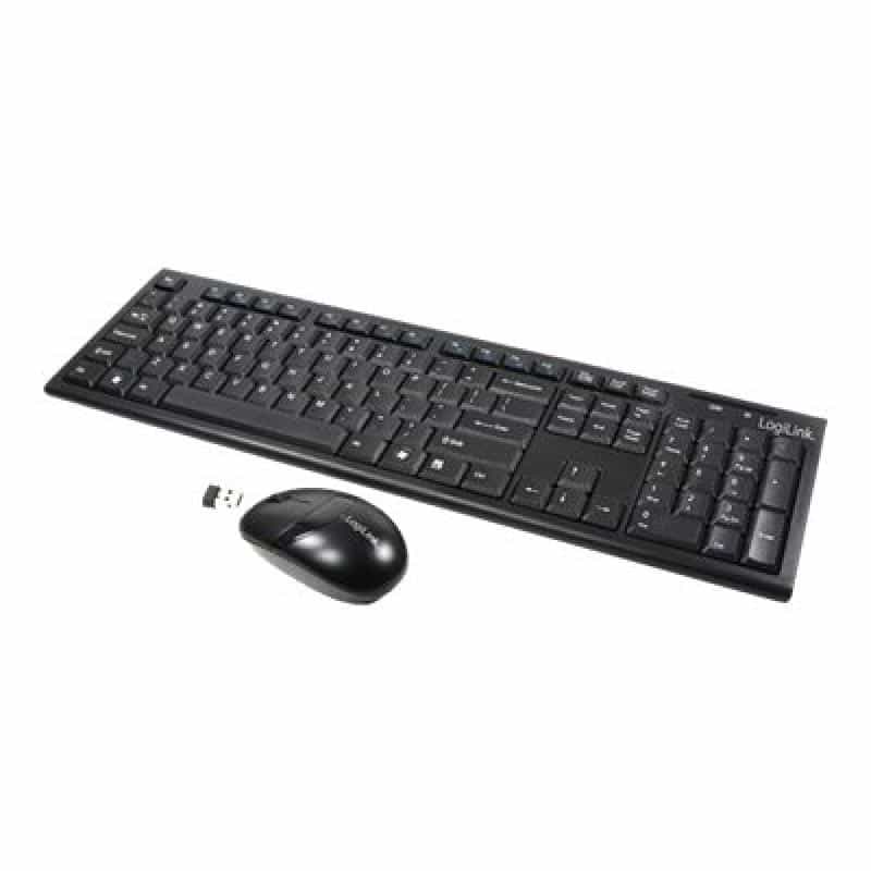 LogiLink® Wireless 2,4G Combo USB  [bk] rt