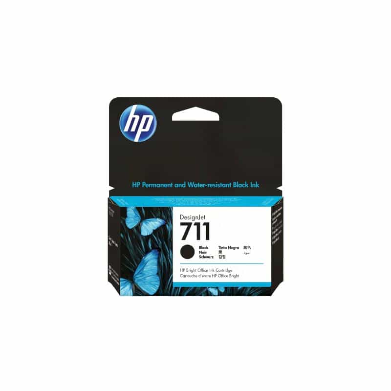HP 711 Schwarz Tintenpatrone