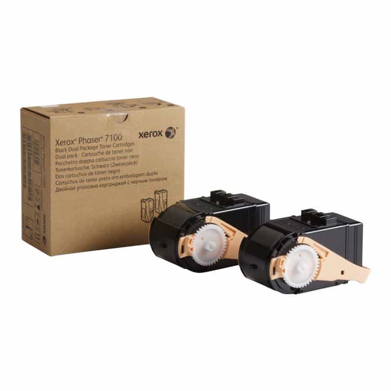 XEROX Phaser 7100 2er Pack Schwarz Tonerpatrone