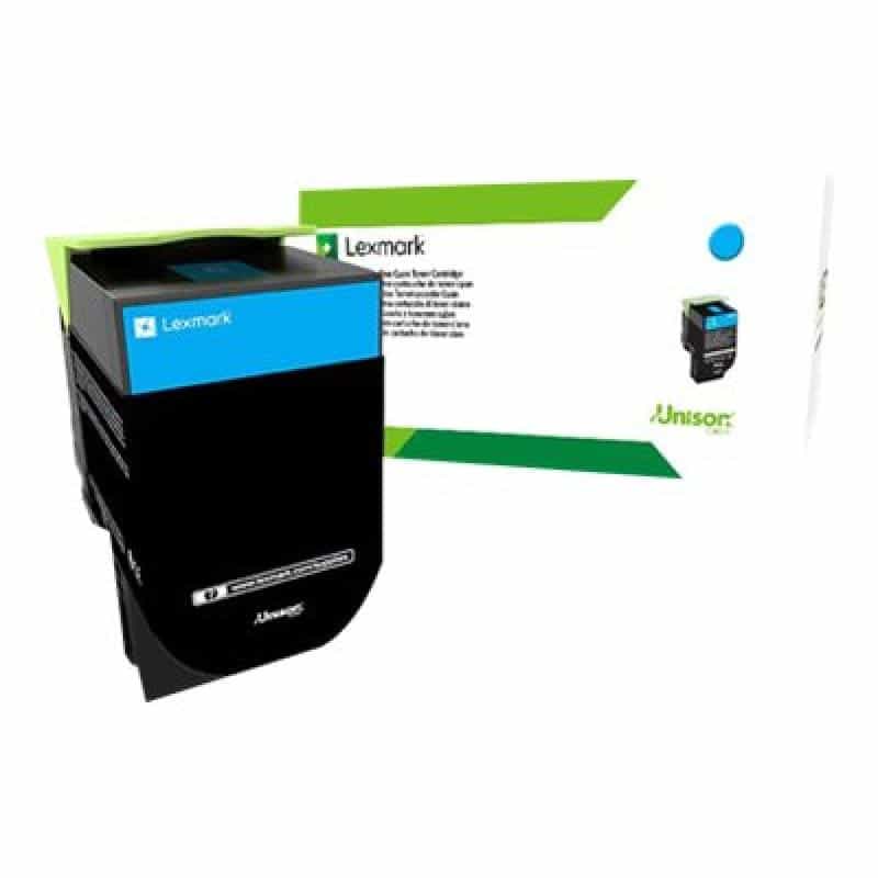 LEXMARK 702XCE Besonders hohe Ergiebigkeit Cyan Tonerpatrone Lexmark Corporate