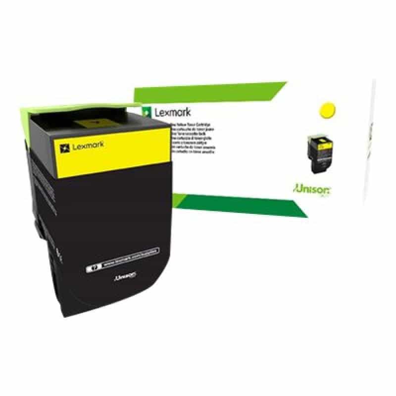 LEXMARK 702XYE Besonders hohe Ergiebigkeit Gelb Tonerpatrone Lexmark Corporate