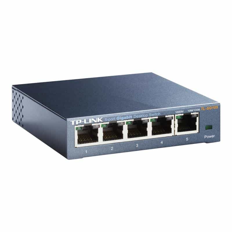 TP-LINK 5-Port Gigabit Desktop Switch Steel Case