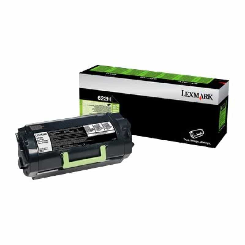 LEXMARK 622H Schwarz Tonerpatrone LCCP, LRP