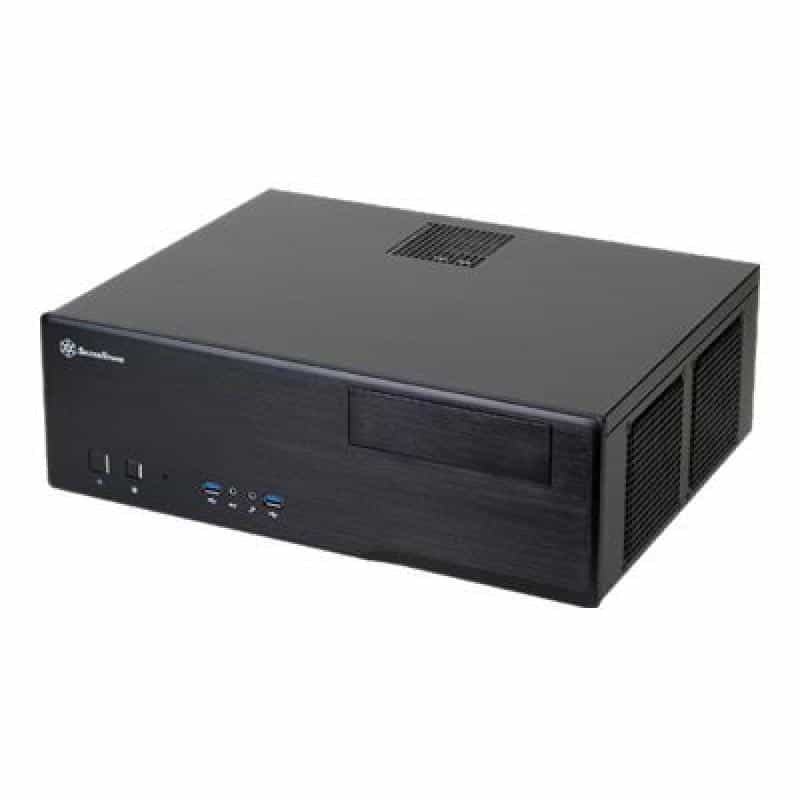 Midi-Tower SILVERSTONE Grandia HTPC Micro ATX ohne Netzteil schwarz Midi-Tower SILVERSTONE Grandia HTPC Micro ATX ohne Netzteil schwarz