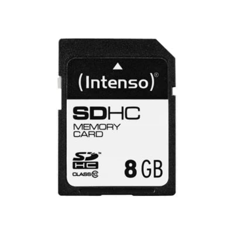 INTENSO Secure Digital Cards SD Class 10 8GB