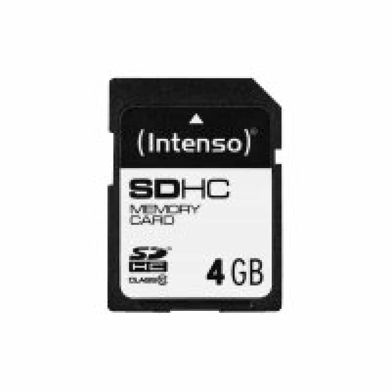 INTENSO Secure Digital Cards SD Class 10 4GB