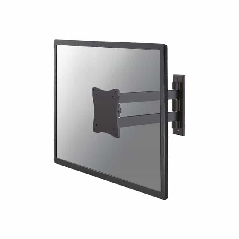 NEOMOUNTS Wandhalterung mit zwei Drehpunkten für Flachbildschirme bis 27" (69 cm)