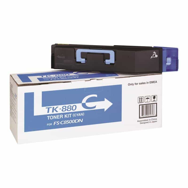 KYOCERA TK 880C Cyan Tonerpatrone