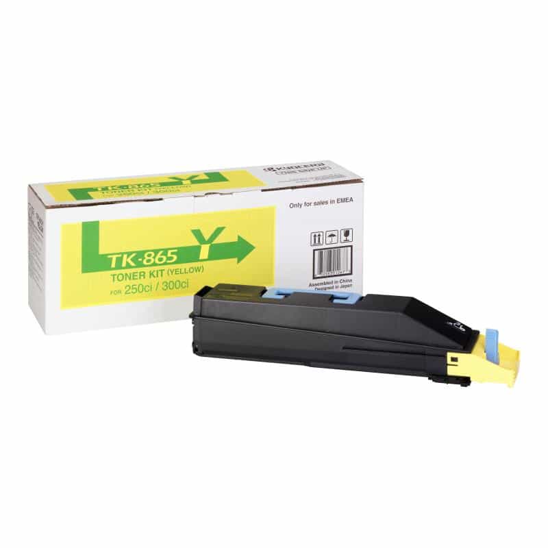KYOCERA TK 865Y Gelb Tonerpatrone