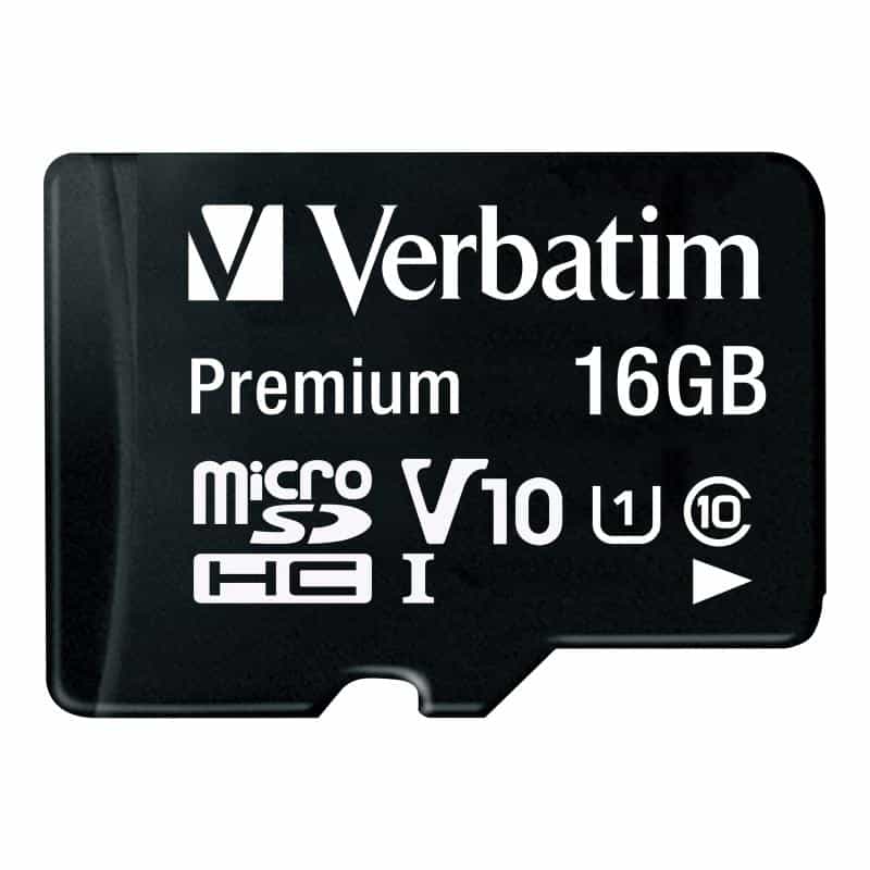 VERBATIM 16 GB SD Micro (SDHC) Class 10