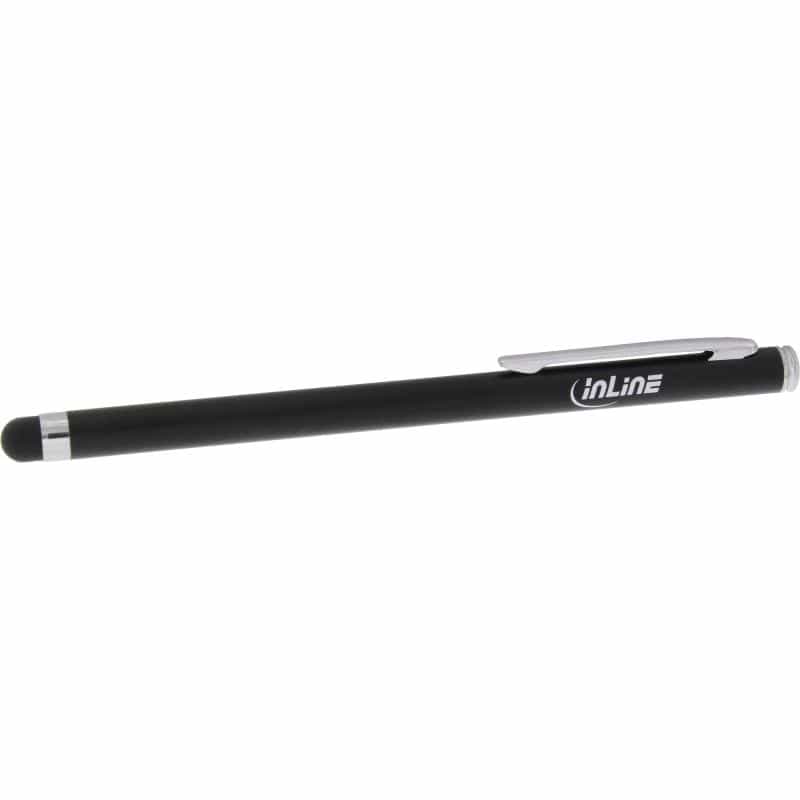 INLINE Stylus, für Touchscreens von Smartphone und Tablet, schwarz