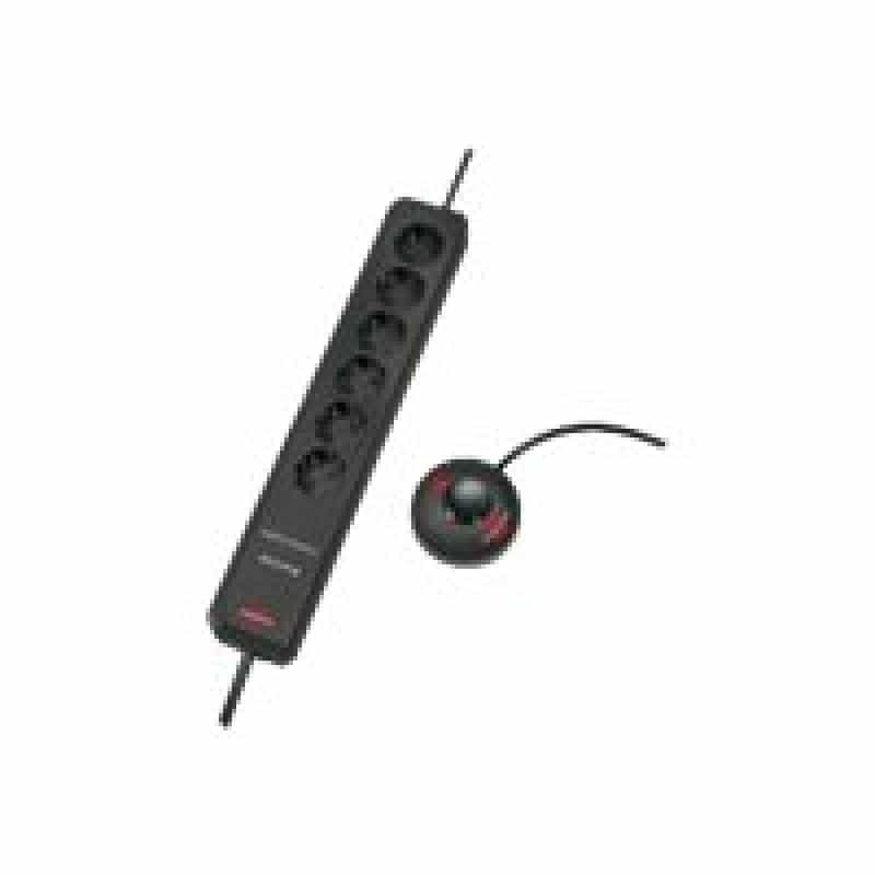 Steckdosenleiste ECO-Line Brennenstuhl  6fach 2m anthrazit