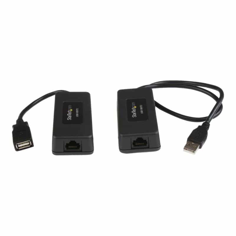 STARTECH.COM 1 Port USB over Cat5 / Cat6 Ethernet Extender - up to 131ft (40m)