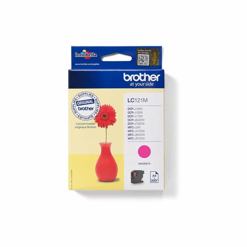 BROTHER LC121M Magenta Tintenpatrone BROTHER LC121M Magenta Tintenpatrone