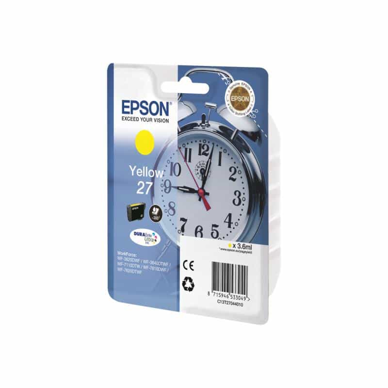 EPSON 27 Gelb Tintenpatrone