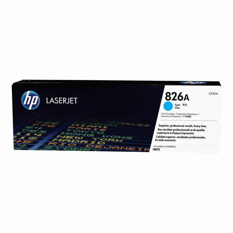 HP 826A Cyan LaserJet Tonerpatrone (CF311A)