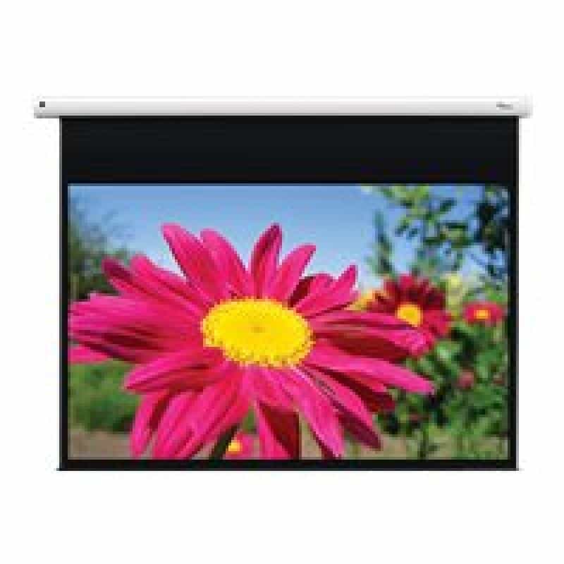 OPTOMA Leinwand motorisiert 241,3cm 95Zoll 16:10 Glasfaser 2130x1619cm Röhrenmotor 12kg