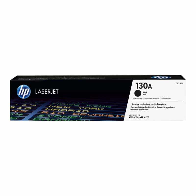 HP 130A Schwarz LaserJet Tonerpatrone (CF350A)
