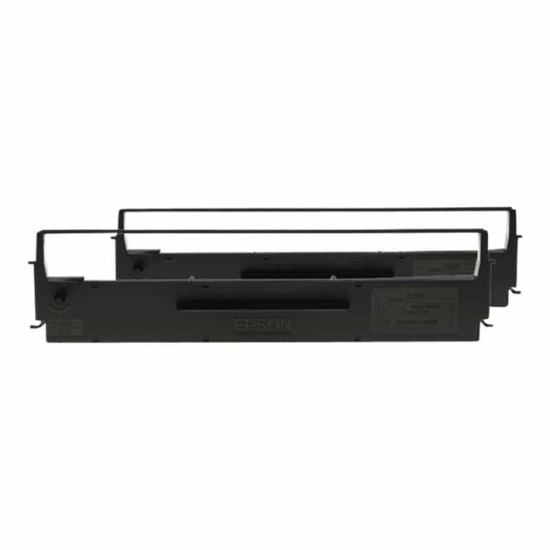 EPSON Ribbon/Black LX-350/300+/300+II Dualpack