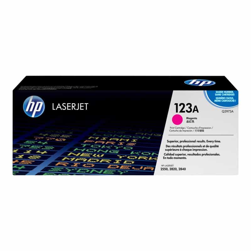 HP 123A Magenta LaserJet Tonerpatrone (Q3973A)