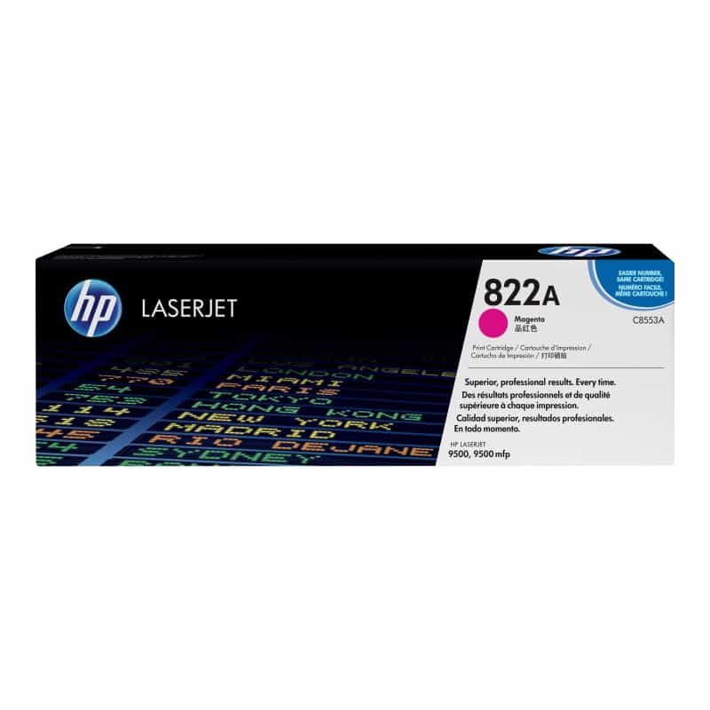 HP 822A Magenta LaserJet Tonerpatrone (C8553A)