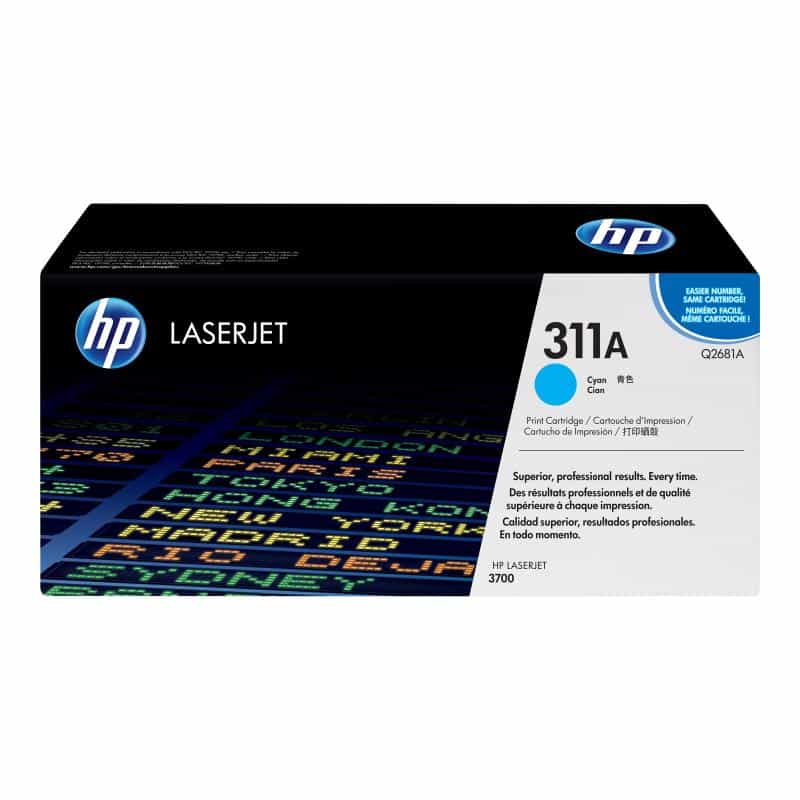 HP 311A Cyan LaserJet Tonerpatrone (Q2681A) HP 311A Cyan LaserJet Tonerpatrone (Q2681A)