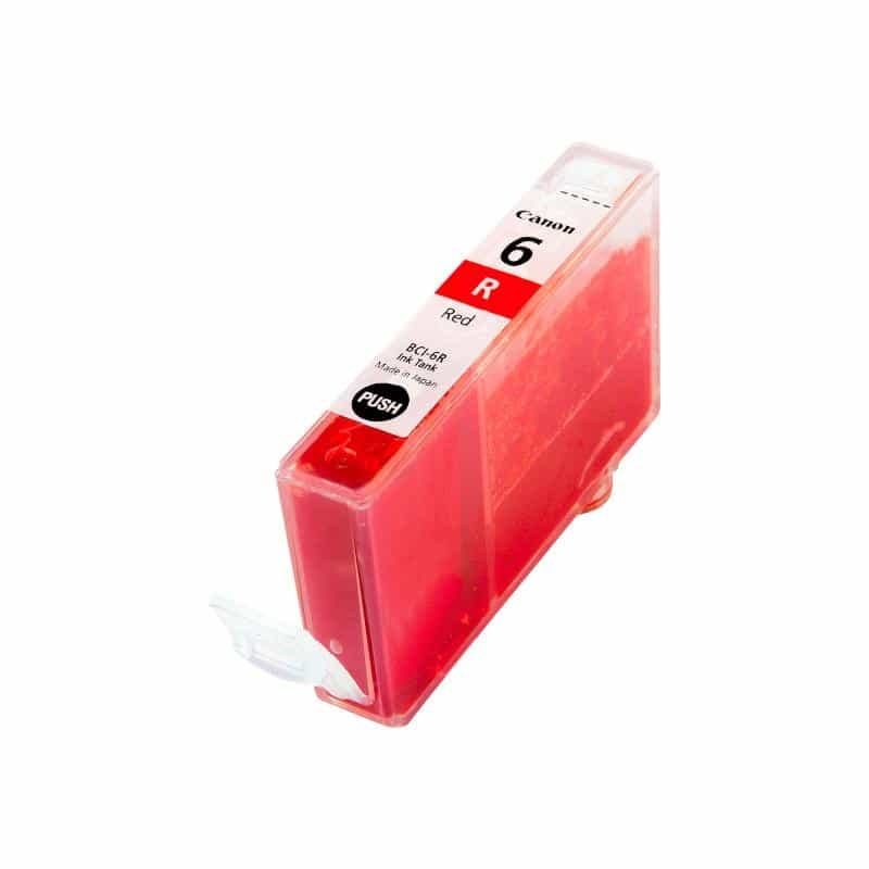 CANON BCI 6R Rot Tintenbehälter CANON BCI 6R Rot Tintenbehälter