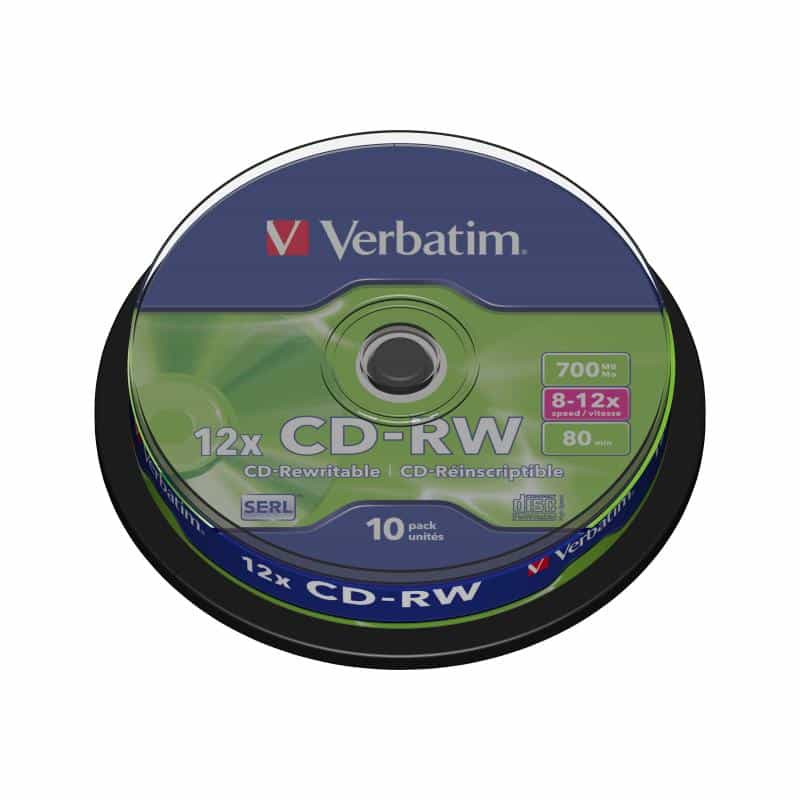 Verbatim Data Life Plus Hi Speed 10Pk. Rohling 700MB