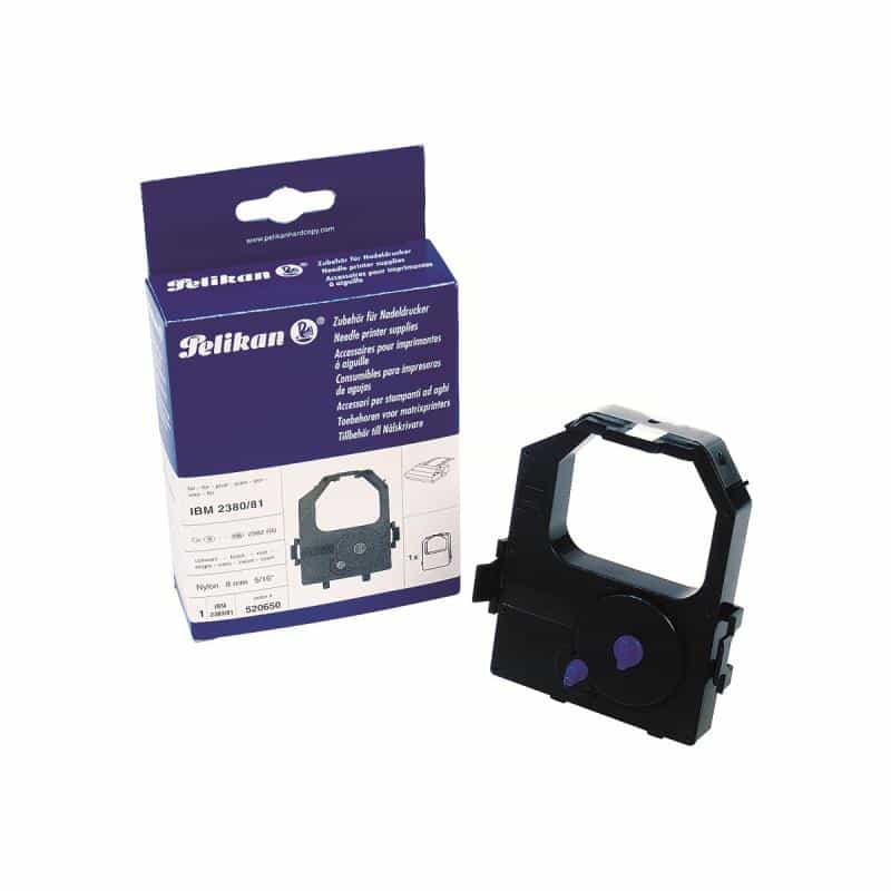 Farbband schwarz   Nylon  2380,2381,2391