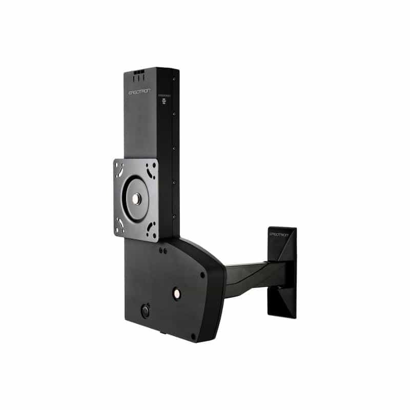 ERGOTRON TV Wandhalterung Glide LD in Schwarz - 10° neigbare Wandhalterung