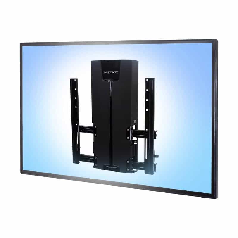 ERGOTRON TV Wandhalterung Glide VHD in Schwarz - 10° neigbare Wandhalterung