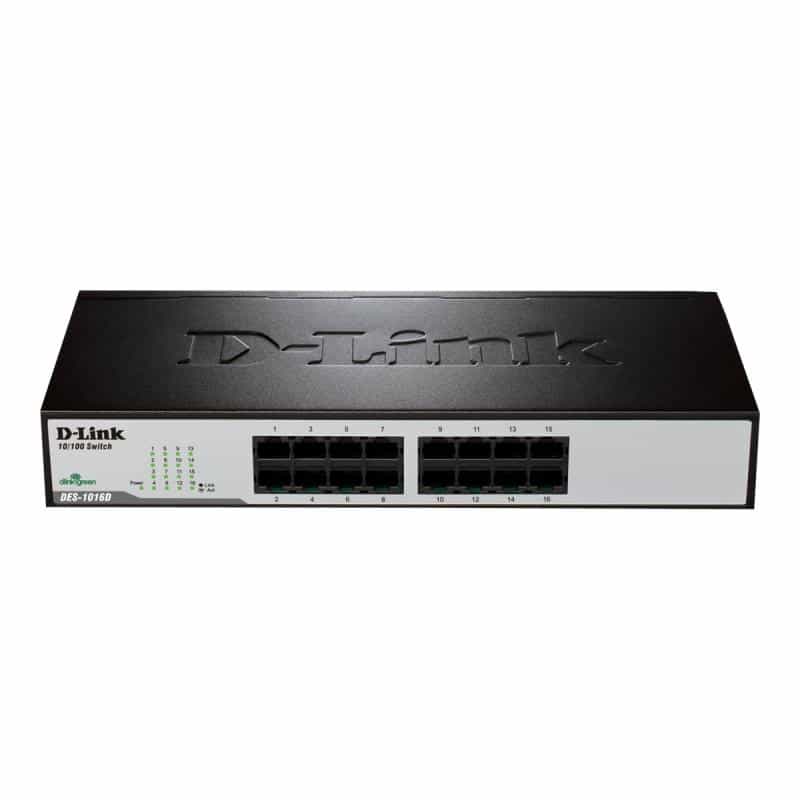 DES-1016D Switch Fast      16xRJ45 10/100