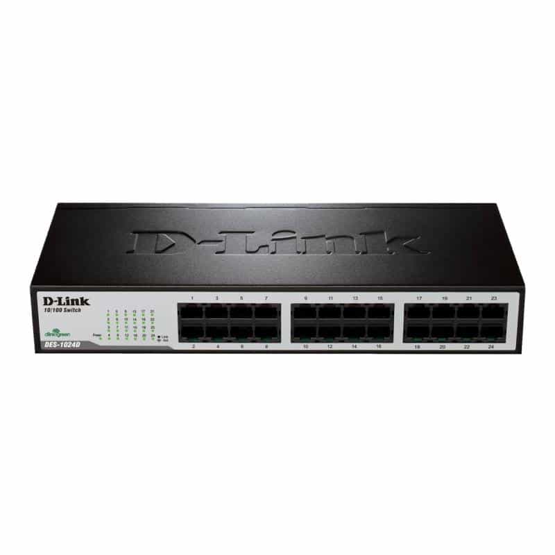 DES-1024D Switch Fast      24xRJ45 10/100