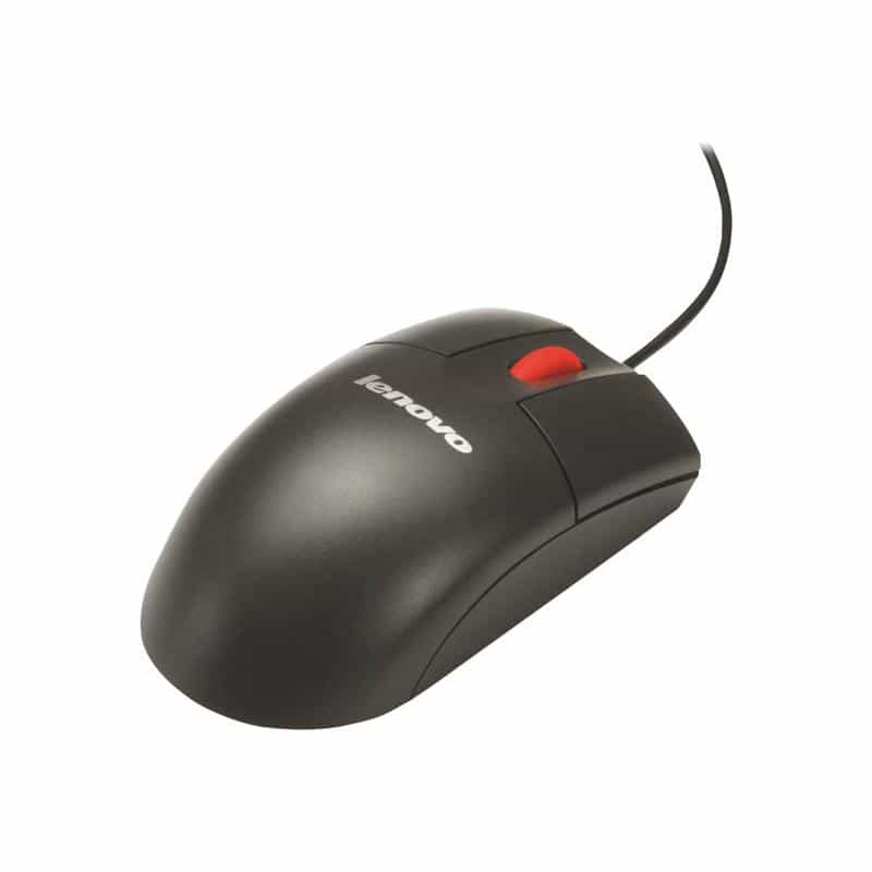 LENOVO Optical Wheel Mouse Maus optisch USB 3 Tasten + Tastenrad