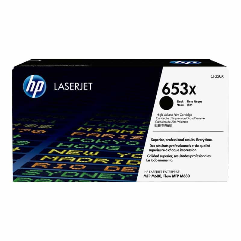 HP 653X Schwarz LaserJet Tonerpatrone (CF320X)