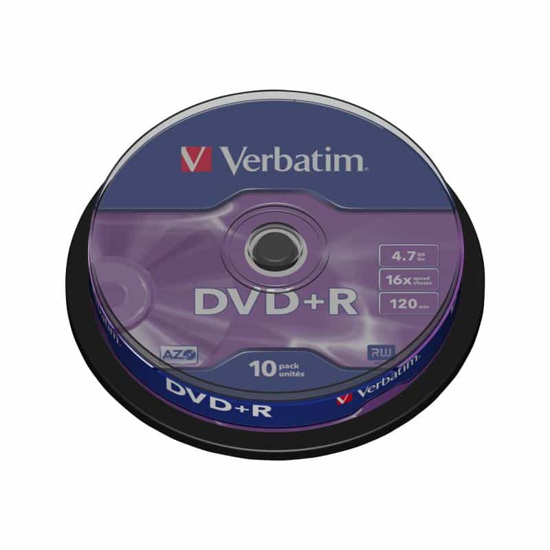 DVD+R 10er Spindel 16x