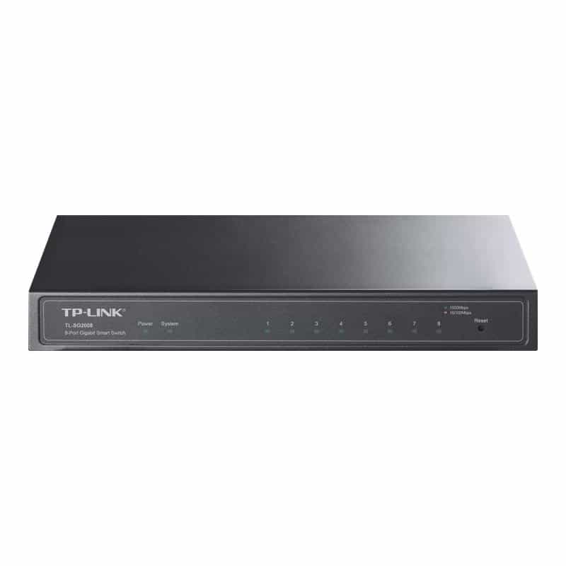 TP-LINK JetStream? 8-Port Gigabit Smart Switch