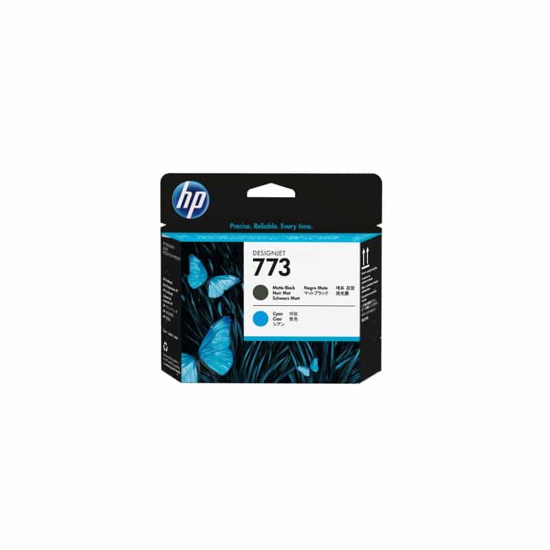 HP 773 Schwarz, Cyan Druckkopf