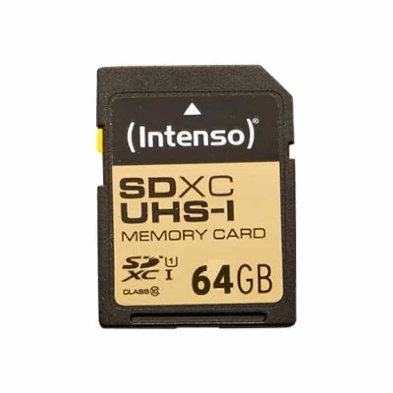 Intenso Secure Digital Card SD Class 10 UHS-I 64 GB Speicherkarte