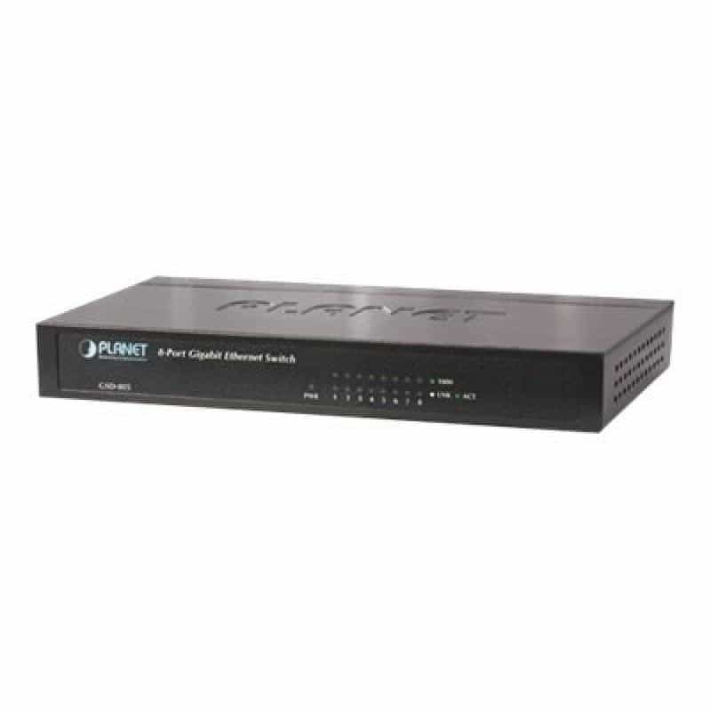 PLANET TECHNOLOGY Net Switch 1000T 8P PLANET GSD-805